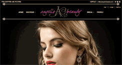 Desktop Screenshot of angellsbeauty.com