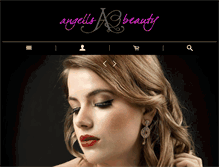 Tablet Screenshot of angellsbeauty.com
